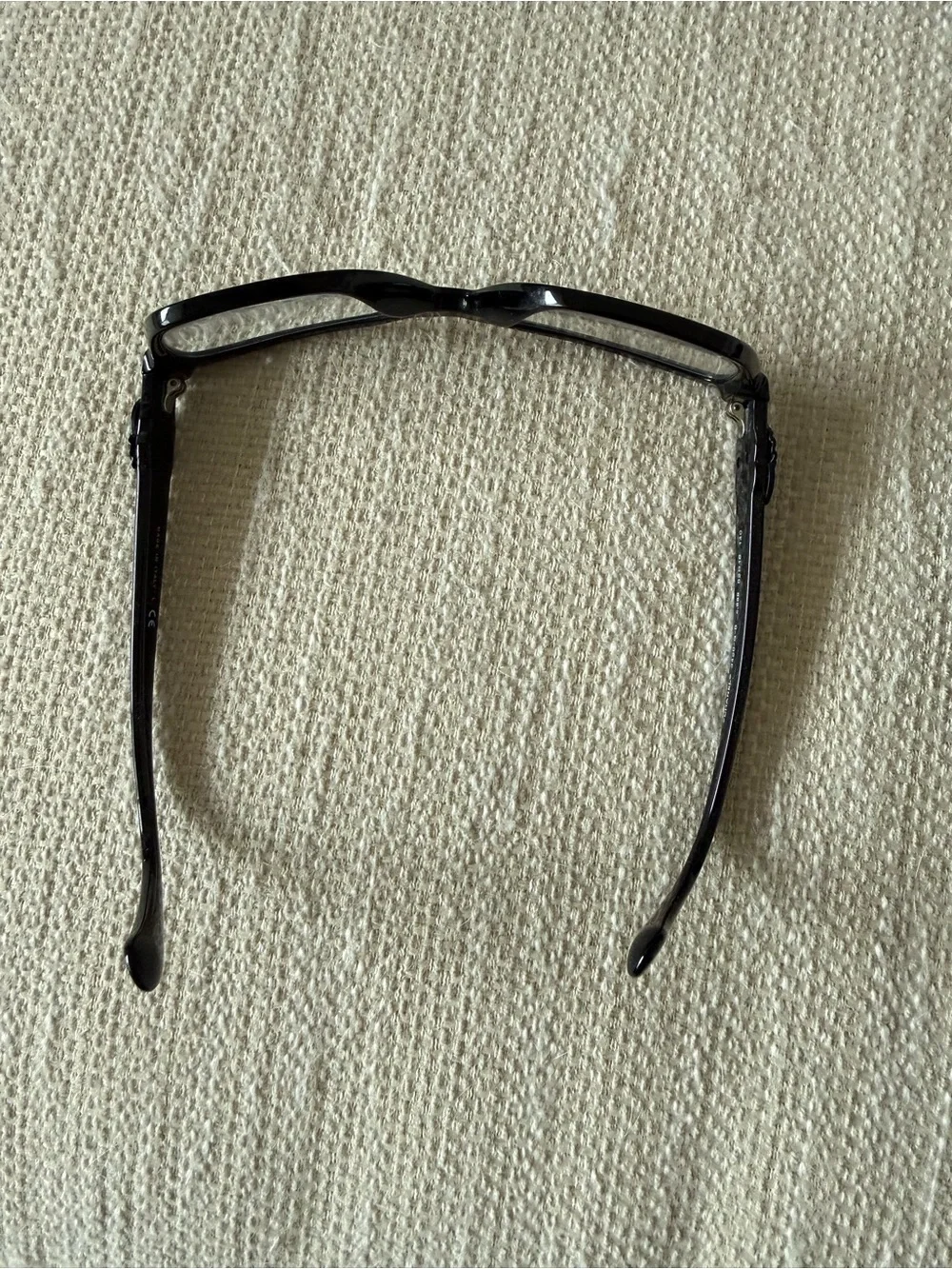 CHANEL Black Women's Cat-Eye Eyeglass Frames